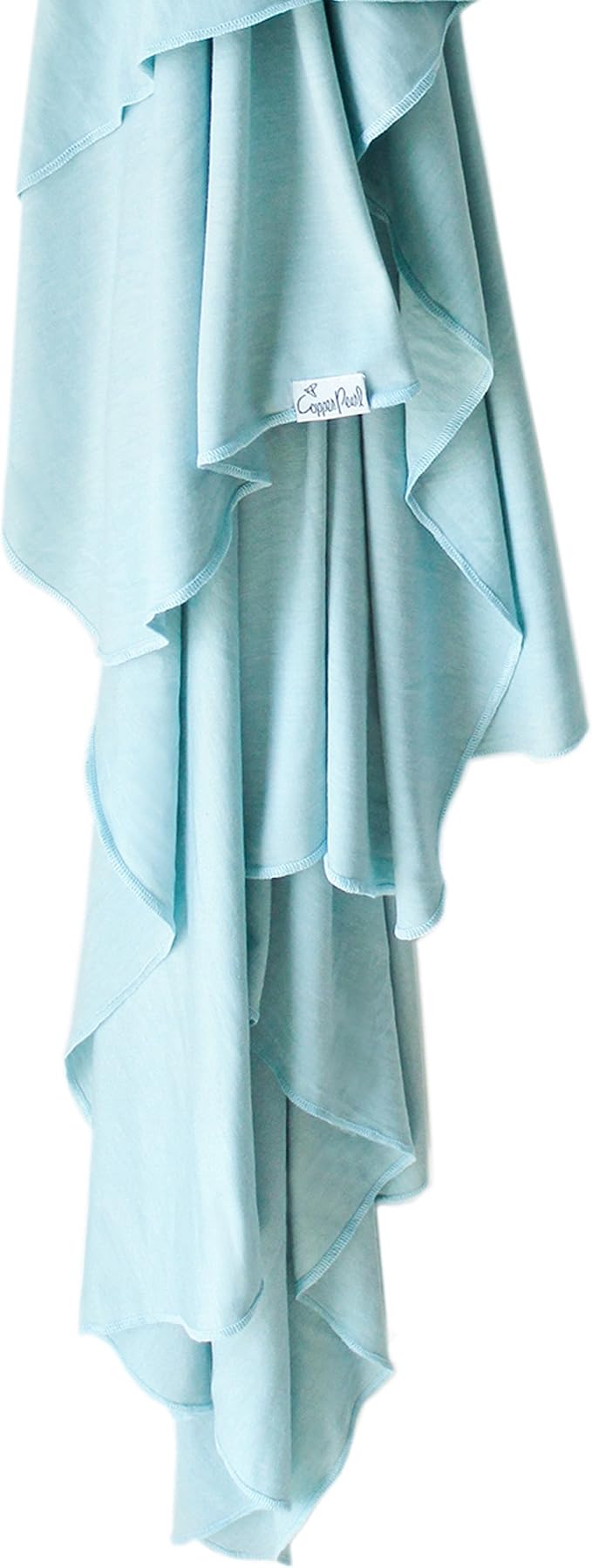 Copper Pearl Swaddle Blankets for Newborns | Soft Stretchy Receiving Blankets for Boys and Girls | Large 46 x 46 Inch Baby Blankets | Lightweight and Breathable Swaddles | Sonny