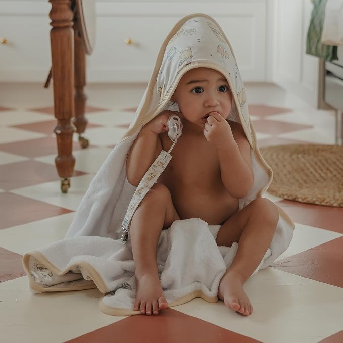 Copper Pearl Premium Knit Hooded Bath Towel Hunny