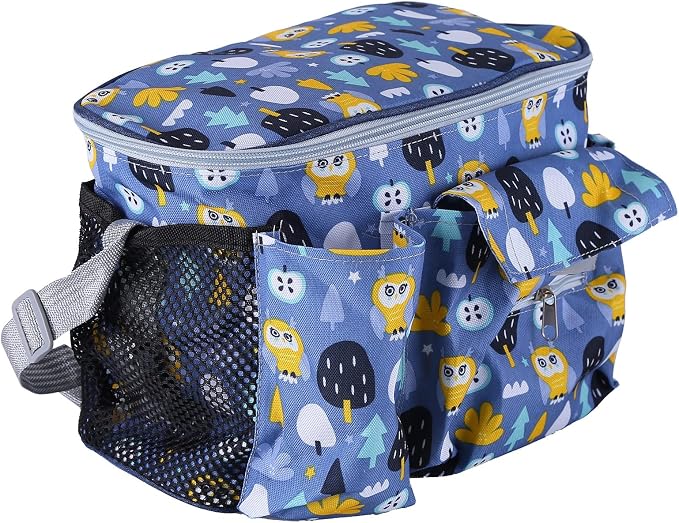 EUBUY Universal Stroller Organizer - Large Storage Bag with Cup Holders, Fits Most Strollers
