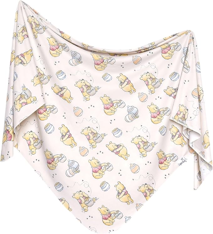 Copper Pearl Large Premium Knit Baby Swaddle Receiving Blanket Hunny