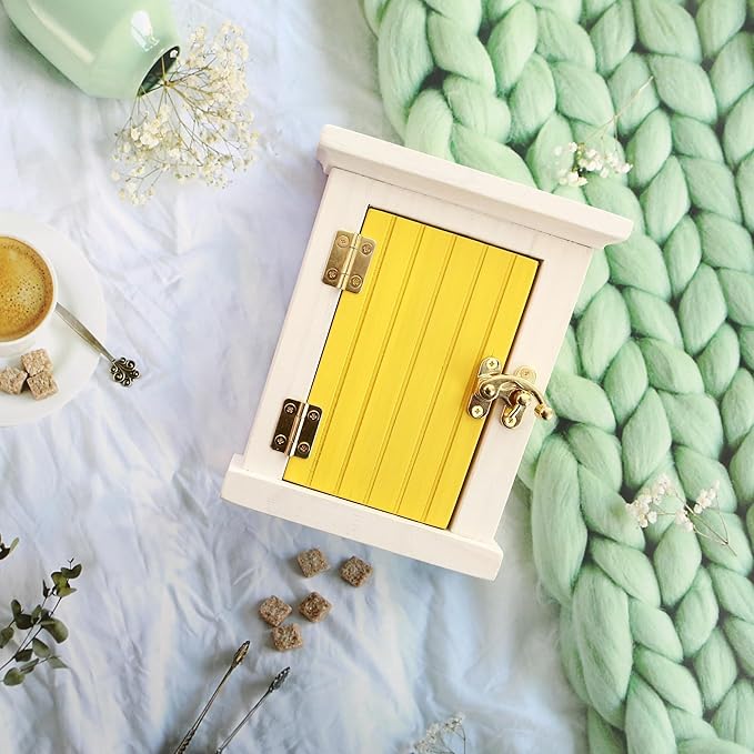 Wooden Interior Outlet Switch Covers - A Premium Accessory that Protects Children and Creates a Fairy-tale Atmosphere (No.7)