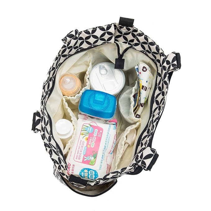 SoHo Grand Central Station Diaper Bag 7Pc, Stars