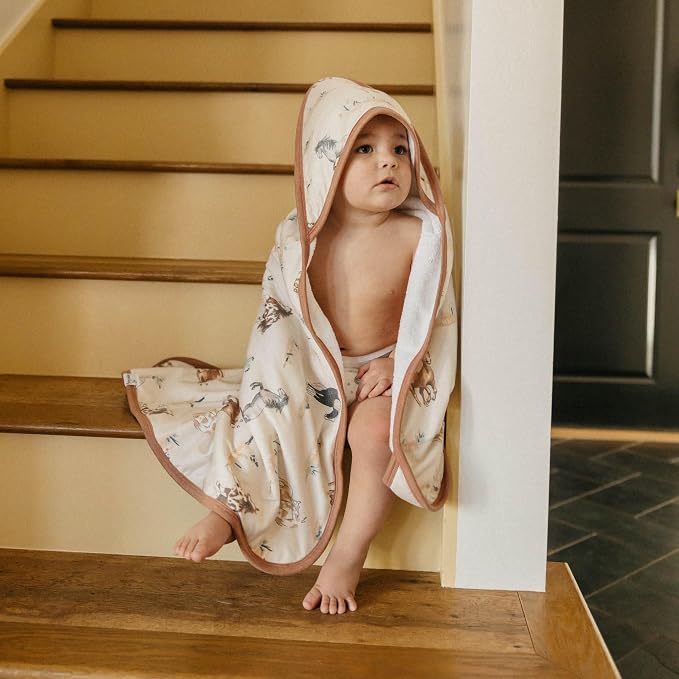 Copper Pearl Premium Knit Hooded Bath Towel Montana