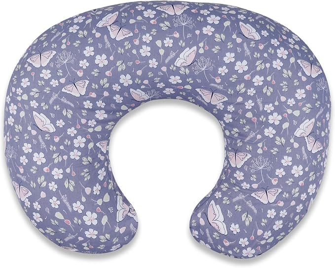 Nursing Pillow & Breastfeeding Pillow – Ergonomic C-Shape for Breastfeeding & Bottle Feeding, Standard Size Breathable with Washable Cover, Hypoallergenic,Tummy Time & Sitting Support (0-12Months)