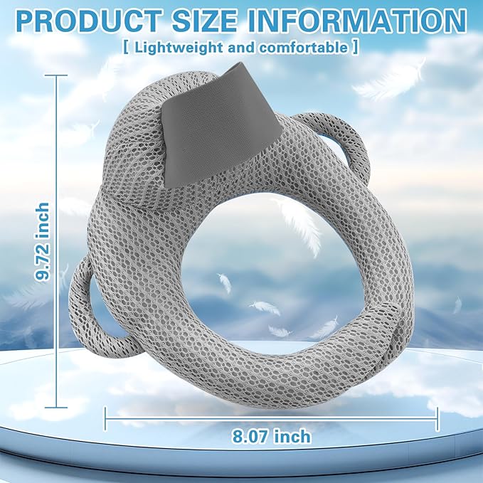 kornsurte Baby Feeding Pillow, Ergonomic Feeding Aid for Bottle Feeding (Grey)