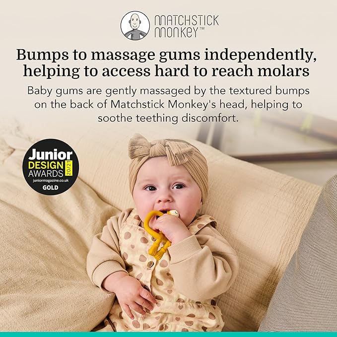 Matchstick Monkey Animal Teether Ludo Lion