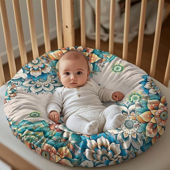 Ethnic Dragonfly Nursing Pillow Cover Soft Breathable Feeding Pillow Slipcover for Breastfeeding Moms Fits Standard Infant Nursing Pillow for Boys and Girls Pillow Not Included
