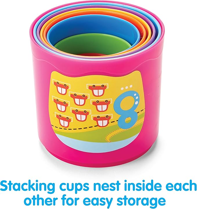 Kidoozie | Little Learner’s Trio | Baby’s First Activity Toy Set for Infants & Toddlers with Sensory, Stacking & Cause & Effect Play, Early Learning Ages 6+ Months