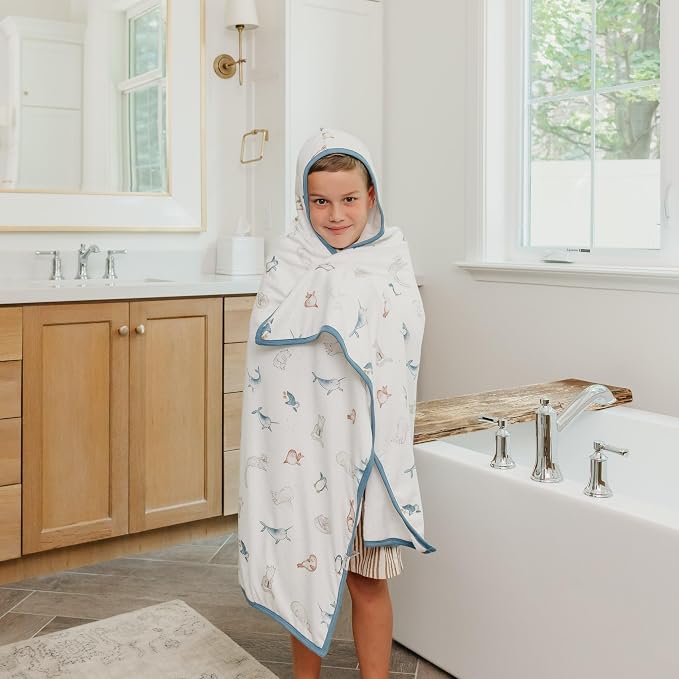 Copper Pearl Arctic Wonder Premium Big Kid Hooded Towel