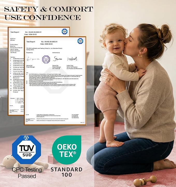 AEOCOO 71x79 Baby Play Mat for Floor, 1.3" Thick Memory Foam Cushion Toddler Baby Kids Extra Large Tummy Time Mat, Nursery Rug, CloudSoft Velvet Anti-slip for Crawling, Living Room, Tatami Style, Pink