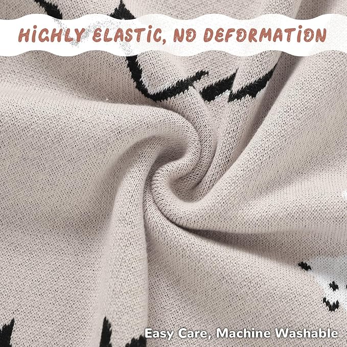 Receiving Baby Blanket,100% Luxury Cotton Knit Baby Blanket,Lightweight Cozy Neutral Swaddling Blanket for Newborns,Boys & Girls,Infant and Toddler