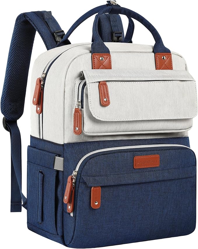 Legestori Diaper Bag Backpack, Baby Boy Diaper Bag, Unisex Large Baby Bag for Mom, Waterproof Baby Essentials Travel Diaper Backpack with Insulated Pockets and Stroller Straps