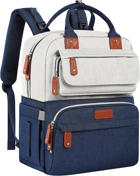 Legestori Diaper Bag Backpack, Baby Boy Diaper Bag, Unisex Large Baby Bag for Mom, Waterproof Baby Essentials Travel Diaper Backpack with Insulated Pockets and Stroller Straps