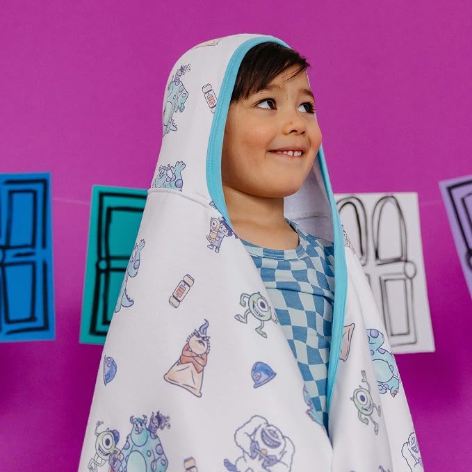 Copper Pearl, Monsters Inc Friends Premium Big Kid Hooded Towel