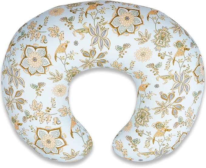 Nursing Pillow & Breastfeeding Pillow ??Ergonomic C-Shape for Breastfeeding & Bottle Feeding, Standard Size Breathable with Washable Cover, Hypoallergenic,Tummy Time & Sitting Support (0-12Months)