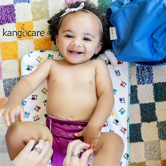 Kanga Care Reusable Absorbent & Waterproof Changing Pad 24" x 15" - Quinn