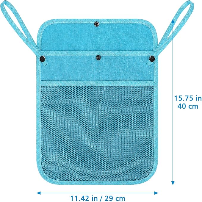 Accmor Universal Stroller Organizer, Mesh Bag Fits for Uppababy, Nuna, Britax, Doona Strollers, Non-Slip Adjustable Stroller Mesh Cargo Net Storage Caddy Accessories