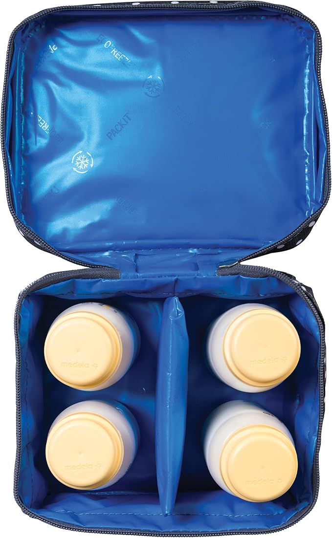 PackIt, Cooler Breastmilk Freezable Polka Dots
