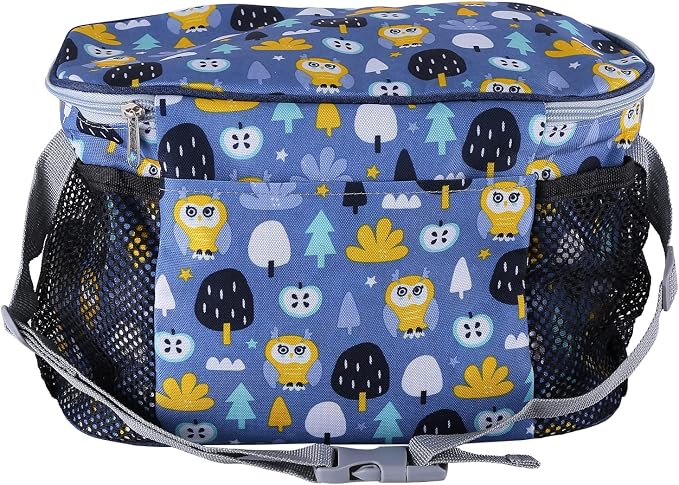 EUBUY Universal Stroller Organizer - Large Storage Bag with Cup Holders, Fits Most Strollers