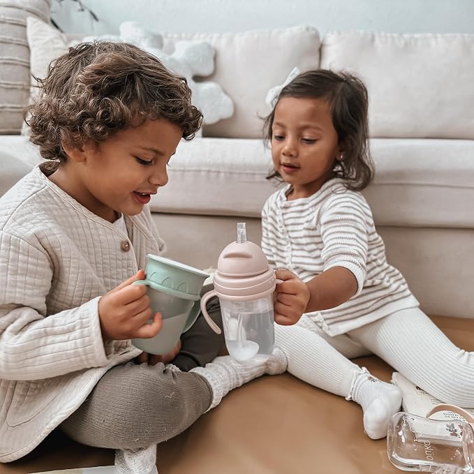 nouka All Around Cup | Leak Proof and Easy Grip | Removable Handles | Fern