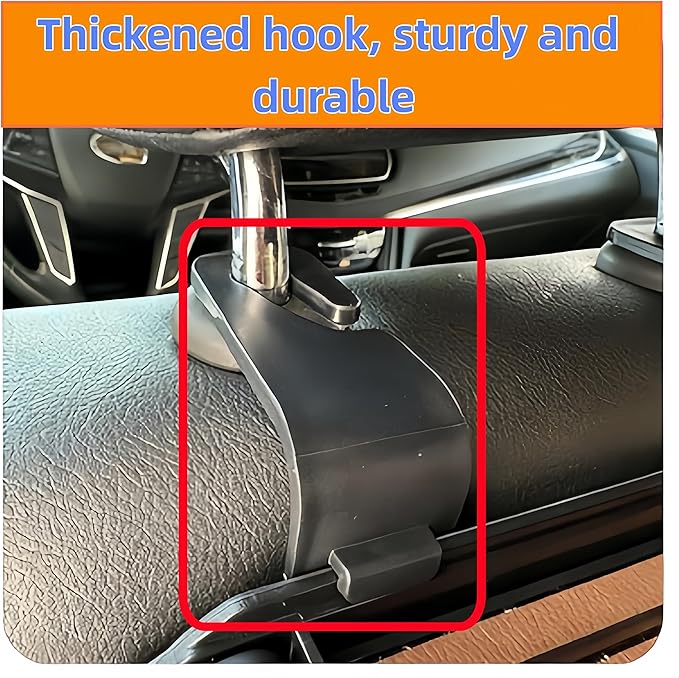 2026 Upgrade 4-in-1 Car Organizer Back Seat, Leather Multifunctional Car Organizer and Storage Box with Cup Holders for Hold Phone, Snacks, Drinks, Handbag, Keep Your Ride Clean & Organized (Black)