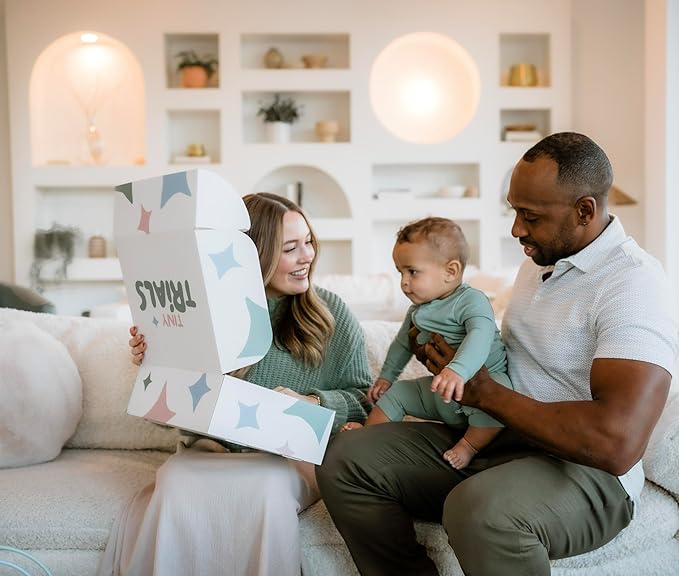 Baby Bottle Trial Pack Variety Box for Newborns & Infants ??5 Bottles Featuring Chicco, Dr. Talbot?™s, MAM, Lansinoh & Babaloo ??Anti-Colic, Breastfeeding-Friendly Baby Registry Gift, Tiny Trials