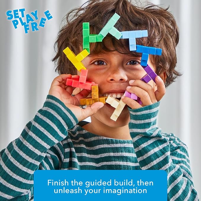PLUS PLUS Learn to Build Big, Colorverse - 60 Interlocking Building Blocks for Toddlers and Preschool, Gifts for Boys & Girls