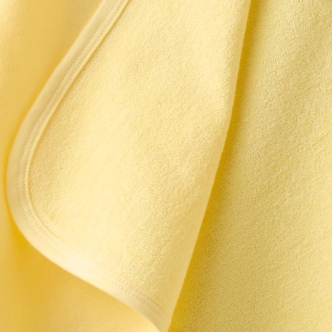 Butterblu Harper - 100% Organic Cotton Hooded Towels in Soft and Absorbent Baby Terry, 2-Pack, Puddle Jumpers, One Size