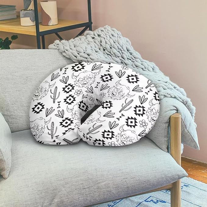 Ox Cactus Nursing Pillow Covers Slipcovers for Breastfeeding Moms, Ultra Soft Breathable Feeding Pillow Slipcover for Baby Boy Girl