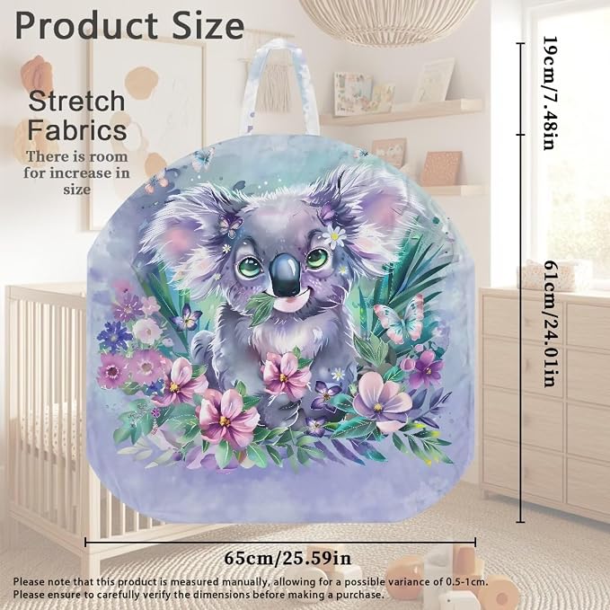 Cute Koala Nursing Pillow Cover Breathable Breastfeeding Pillow Slipcover Fits Nursing Pillow Super Soft Snug Positioners for Baby Boy Baby Girl Support for Breastfeeding Bottle Feeding