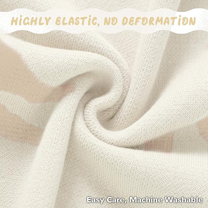 Receiving Baby Blanket,100% Luxury Cotton Knit Baby Blanket,Lightweight Cozy Neutral Swaddling Blanket for Newborns,Boys & Girls,Infant and Toddler