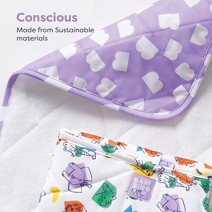 Bambino Mio, Baby and Toddler Changing Mat - Lightweight, Foldable and Portable Diaper Changing Mat