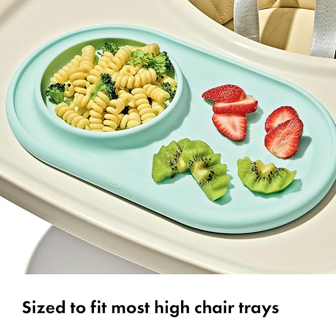 OXO Tot Textured Suction Plate ??Blossom, Baby Feeding Essentials