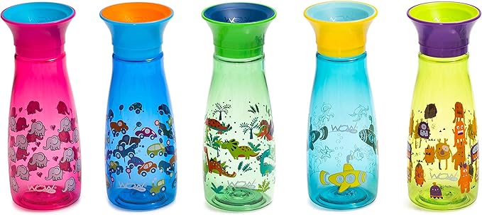 WOW CUP MINI 360 Sippy Cup, 12 oz / 350 ml (Aruba Blue)
