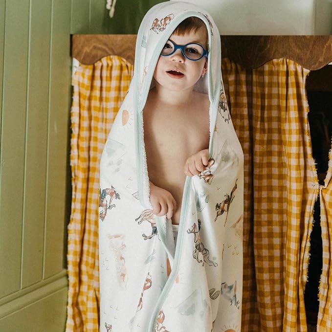 Copper Pearl Premium Knit Hooded Bath Towel Boone