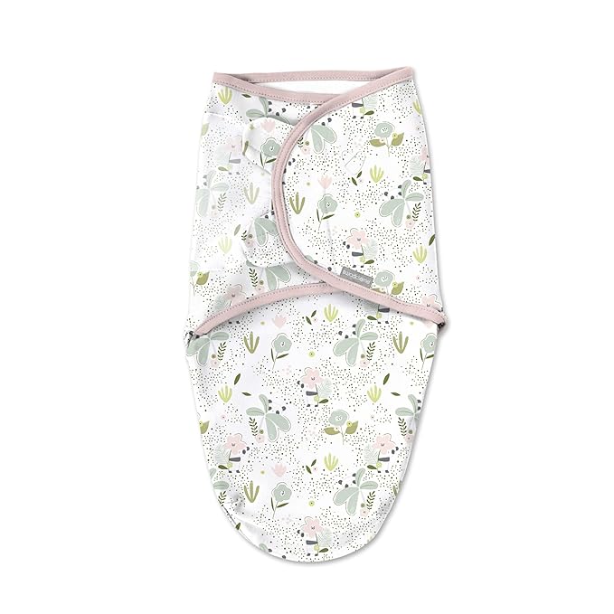 SwaddleMe by Ingenuity Comfort Pack Baby Swaddle Set, Size 0-3 Months, 5-14 Pounds, SwaddleMe Pod, Original Swaddle, Night Sack, 3pk - Peekaboo Panda