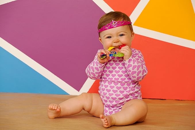 Nuby Wacky Teething Ring (2 Pack)