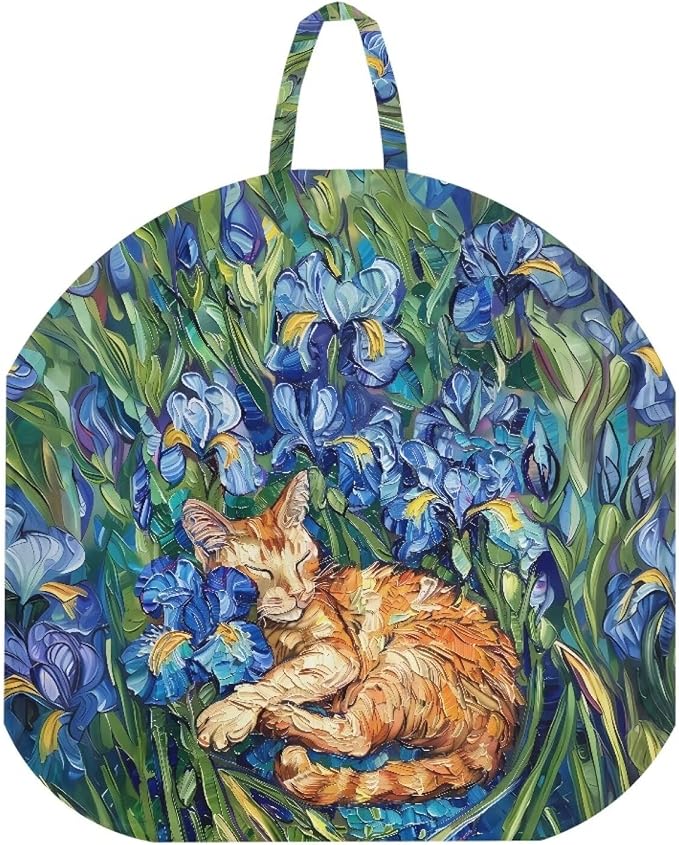 Iris Cat Nursing Pillow Cover for Breastfeeding Pillow Ultra Soft and Cozy Nursing Pillow Slipcovers Nice Newborn Gift Best Choice for Mom or Baby Pillow Cover 1 Pack