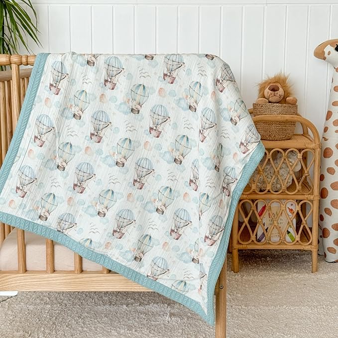 Mouliss Personalized Baby Blanket with Name ??Handmade 100% Organic Cotton Newborn Gift | Custom Knit Blanket for Boys, Girls, Kids & Baby Showers
