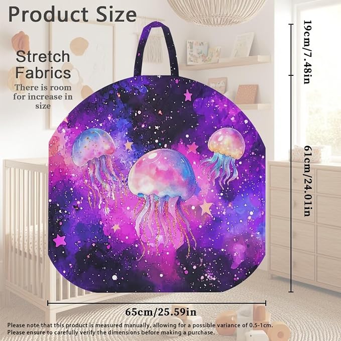 Jellyfish Nursing Pillow Cover Breastfeeding Nursing Pillow Slipcovers Super Soft for Breastfeeding Moms Support for Breastfeeding Bottle Feeding and Bonding