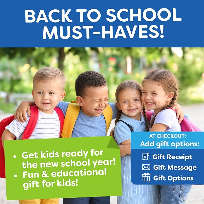 Montessori Preschool Busy Book For Toddlers Ages 3 And Up - Preassembled - Preschool Learning Activities Montessori Educational Toys - Gifts For 3 Year Old Boys, Toddler Learning Toys Activities
