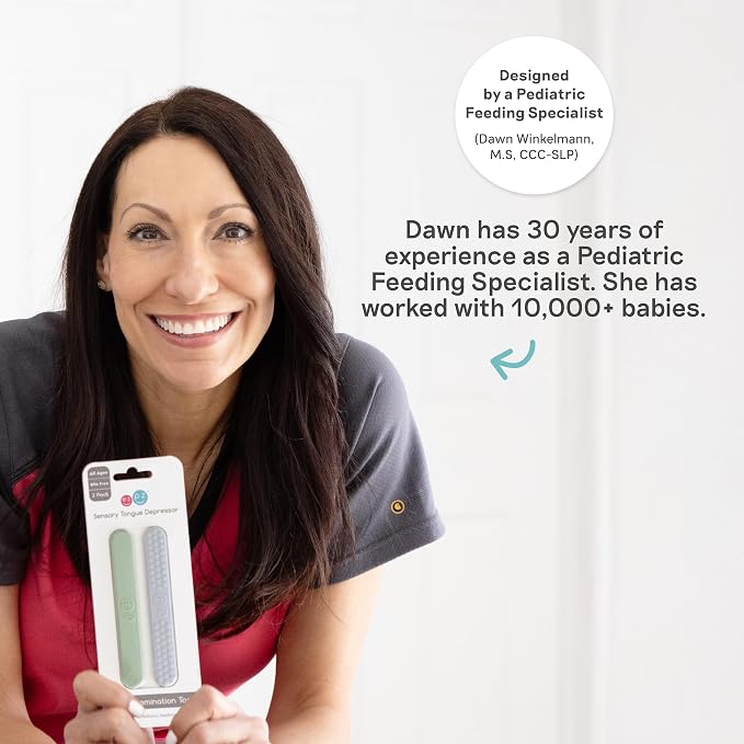 ezpz Kit 3: Practice Feeding Skills (Blush) - Tools to Help Your Toddler Practice Scooping, Piercing, Straw Drinking, and Self-Feeding - Toddler Essentials & Gifts
