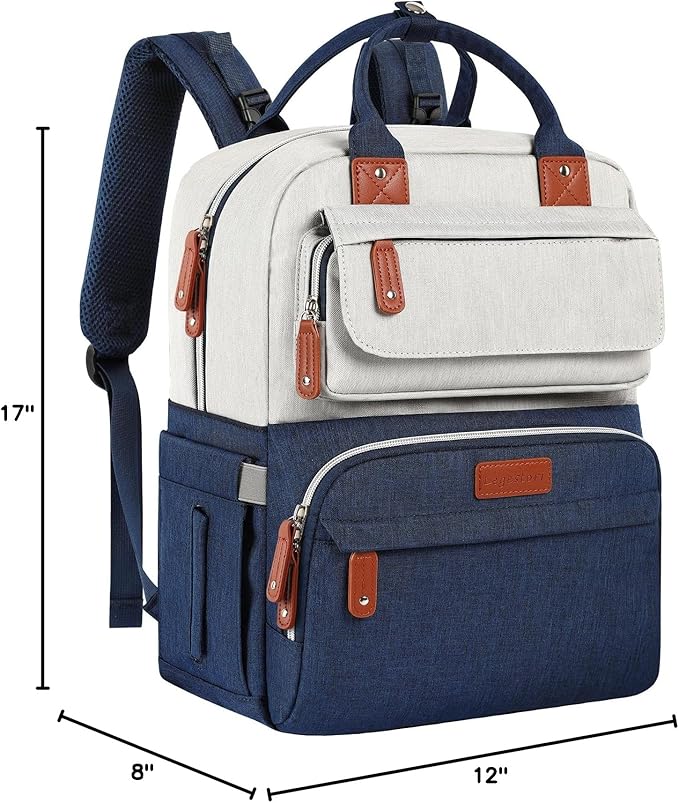 Legestori Diaper Bag Backpack, Baby Boy Diaper Bag, Unisex Large Baby Bag for Mom, Waterproof Baby Essentials Travel Diaper Backpack with Insulated Pockets and Stroller Straps
