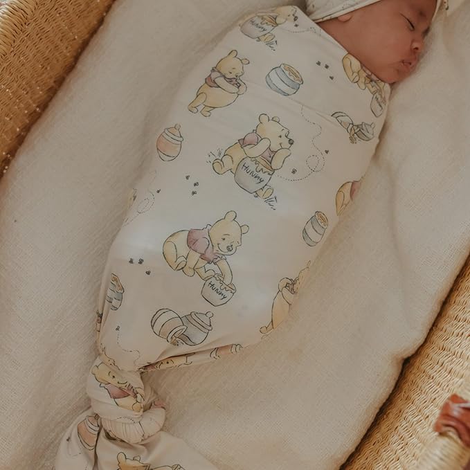 Copper Pearl Large Premium Knit Baby Swaddle Receiving Blanket Hunny