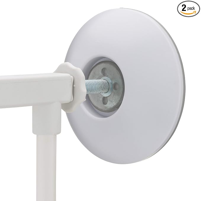 Wall Saver Baby Gate Wall Protector Protects Walls from Child Gate Damage - Makes Safety Gates More Secure - for Walk Thru Pressure Mounted Gates - Childproofing, Pet Proofing - 2 Full Size