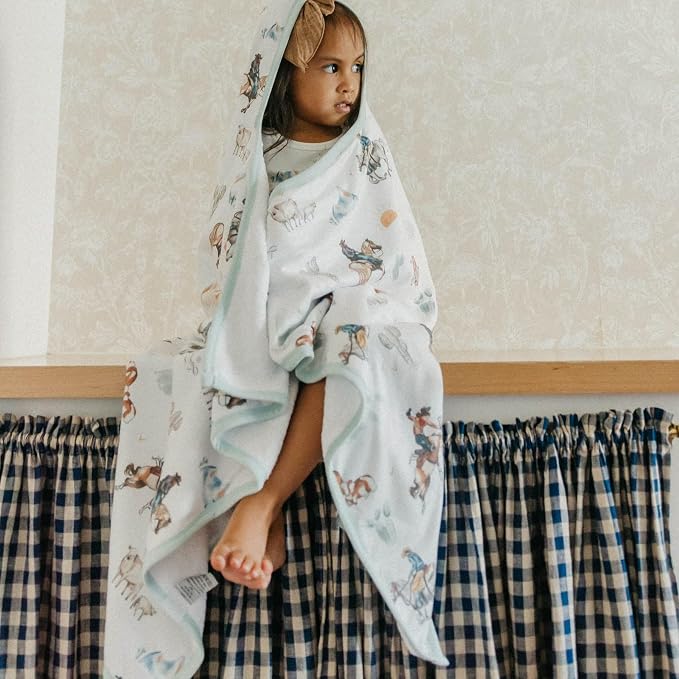 Copper Pearl Premium Big Kid Hooded Towel Boone