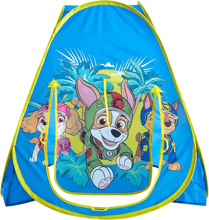 Nickelodeon Paw Patrol Collapsible Pop-Up Play Tent for Kids, Indoor Playhouse Fun for Toddlers & Children Ages 3+, 28” x 28” x 30”