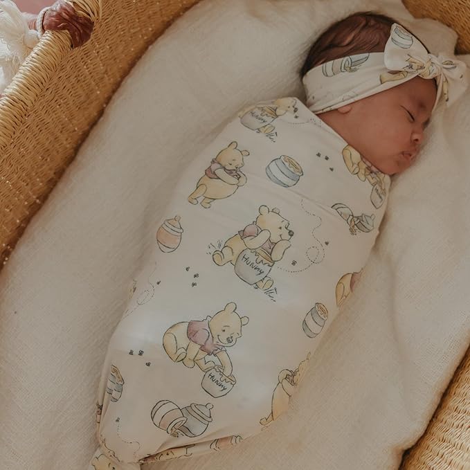 Copper Pearl Large Premium Knit Baby Swaddle Receiving Blanket Hunny