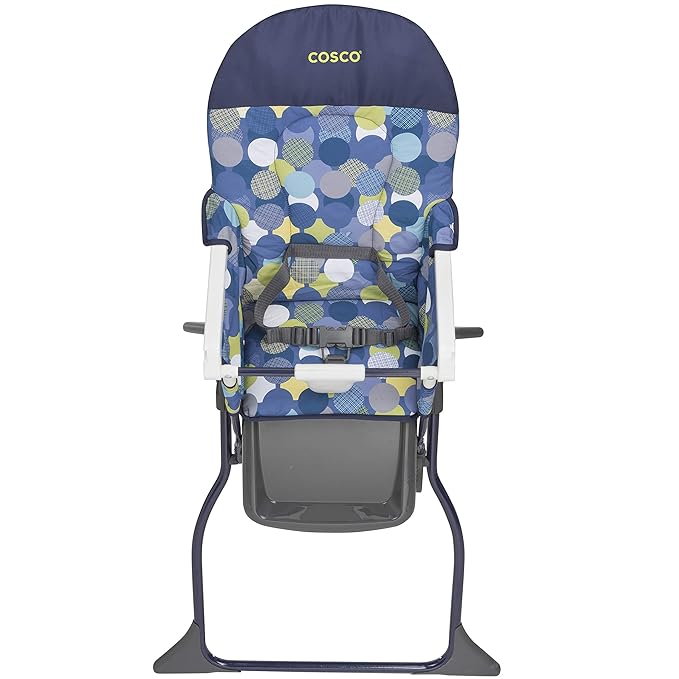 Cosco Kids Simple Fold Highchair for Baby, Simple Foldable High Chair, Convenient, Lightweight, and Compact Design, Comet