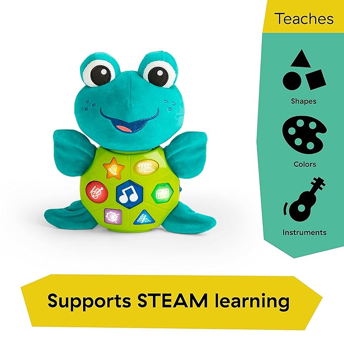 Baby Einstein Ocean Explorers Neptune?™s Cuddly Plush Composer Musical Discovery Toy, Ages 6 Months and up